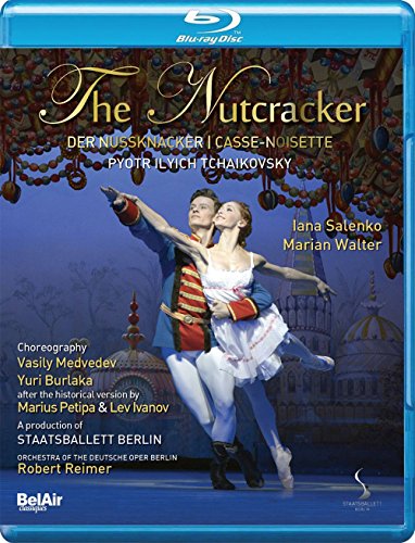 "Blu-ray case cover featuring a male and female ballet dancer in a dance pose."