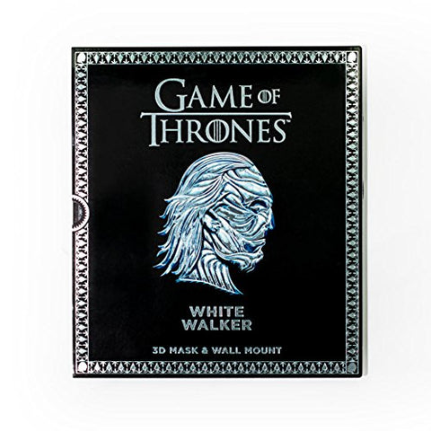 GAME OF THRONES - White Walker 3D Mask and Wall Mount