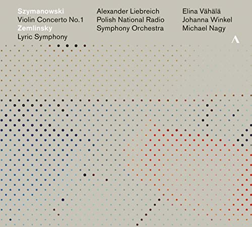 A CD cover with multicolored dots on a beige background, featuring artist and title information.
