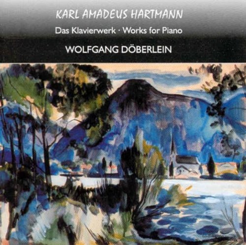 A CD cover featuring a landscape painting with text at the top.