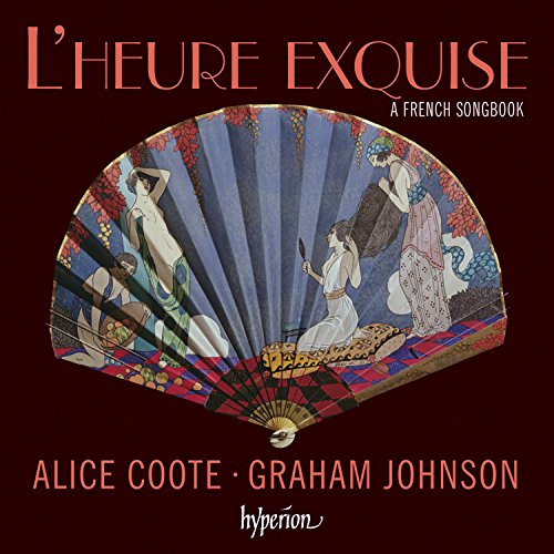 "CD cover with fan illustration and text on dark red background."