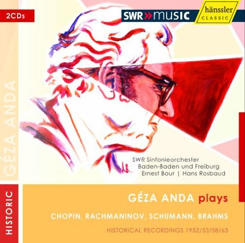 Anda Bour Rosbaud Swr Sinfo - CHOPIN, F. / RACHMANINOV, S. / SCHUMANN, R. / BRAH [CD]