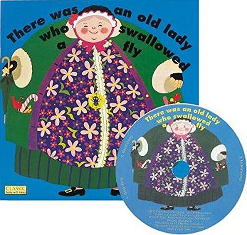There Was an Old Lady Who Swallowed a Fly (Classic Books with Holes UK Soft Cover with CD)