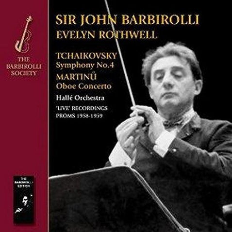 John Barbirolli / Halle Orche - Tchaikovsky & Martinu [CD]