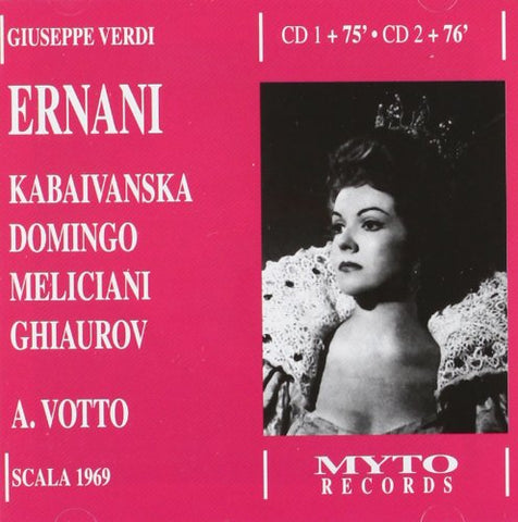 Kabaivanska/domingo/meliciani/ - Ernani [CD]