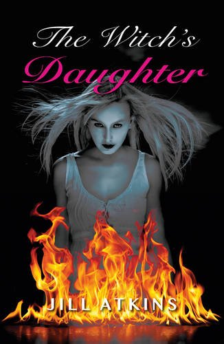Book cover featuring a woman surrounded by flames, with flowing blonde hair and white tank top.