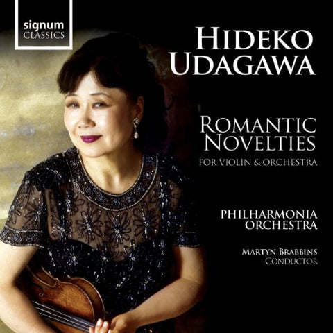 Udagawa - Romantic Novelties for Violin and Orchestra [CD]