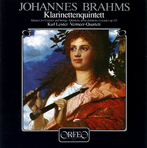 "CD cover with a Renaissance painting of a man holding a clarinet."