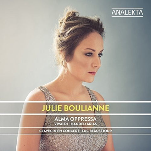 Julie Boulianne - Alma Oppressa - Vivaldi and Handel: Arias Audio CD