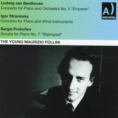 CD cover with black-and-white photo of man and classical music track listing.