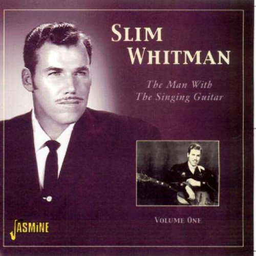 Slim Whitman album cover with a black-and-white portrait and a smaller inset image.