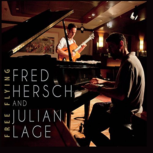 "Album cover: two musicians, one playing piano and the other playing guitar."