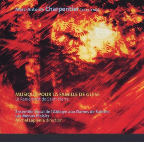 "CD cover with abstract red and yellow design, white and yellow text on left side."