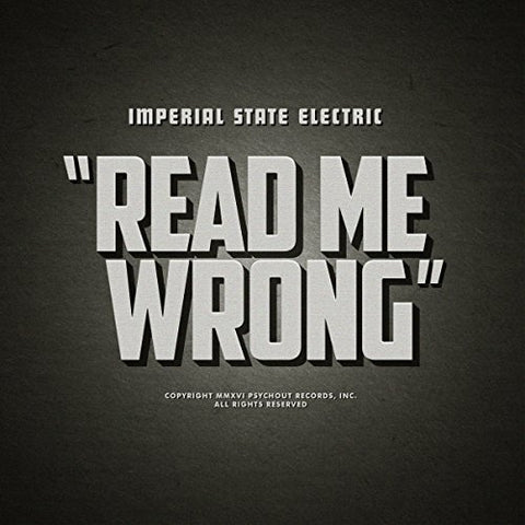 Imperial State Electric - Read Me Wrong [12"] [VINYL]