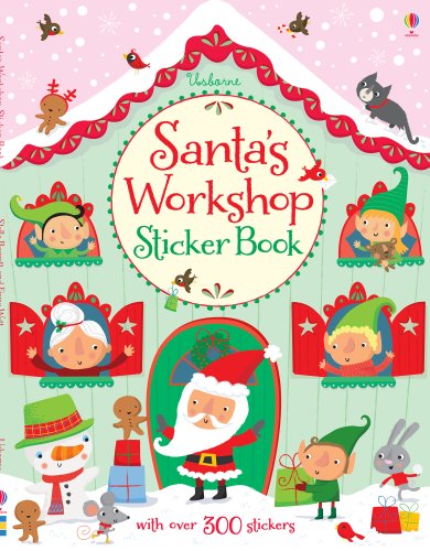Santa's Workshop Sticker Book