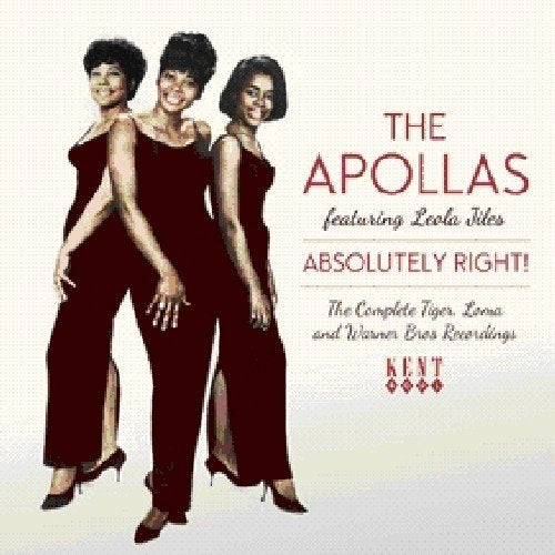 "CD cover featuring three women in black outfits and high heels."