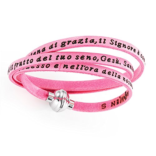 Jesu - Amen Bracelet with Prayer, Various Colours [Text in Italian] Size: 60 cm [VINYL]