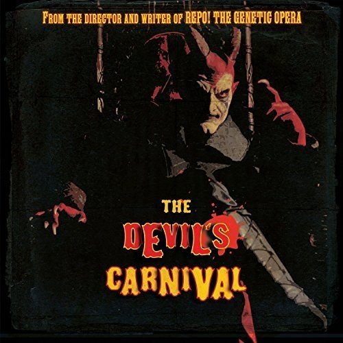 Vinyl album cover featuring a devil character with horns and red flames.