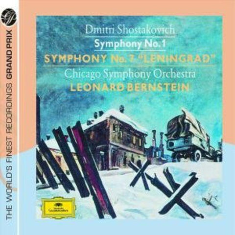 Chicago Symphony Orchestra - Shostakovich: Symphonies Nos.1 and 7 Leningrad Audio CD
