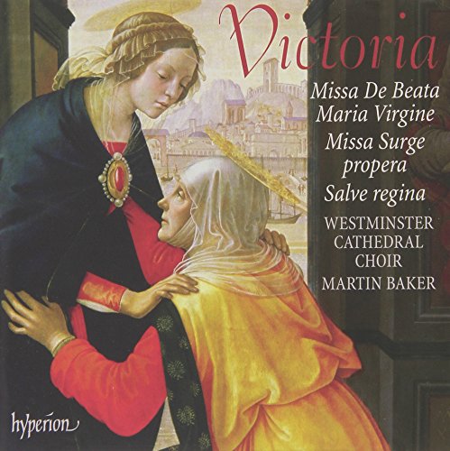 CD cover with Renaissance painting of two women, text listing musical compositions and performers.