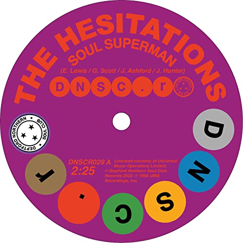 The Hesitations & Bobby "blue" Bland & Michael Oma - Soul Superman/Ain't No Love In The Heart Of The City [7"] [VINYL]