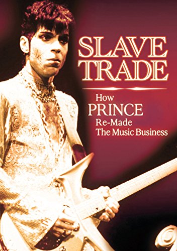 DVD cover featuring Prince holding a guitar, with "Slave Trade" and "Prince" text.