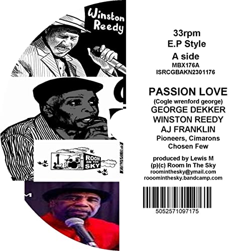 George Dekker Winston Reedy - Passion Love [7"] [VINYL]