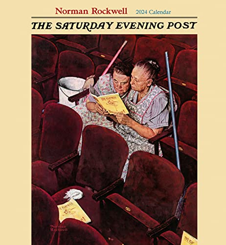 Norman Rockwell, The Saturday Evening Post Calendar 2024