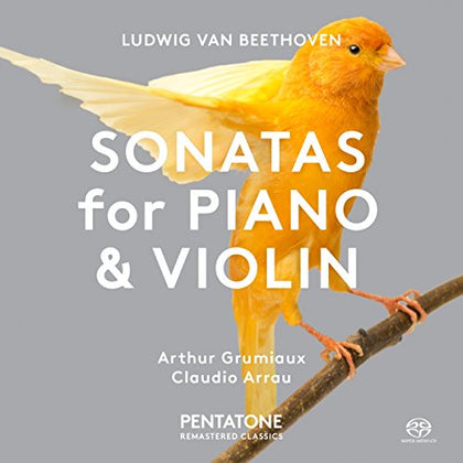 Claudio Arrau - Beethoven: Sonatas for Piano and Violin Nos. 1 and 5 Audio CD