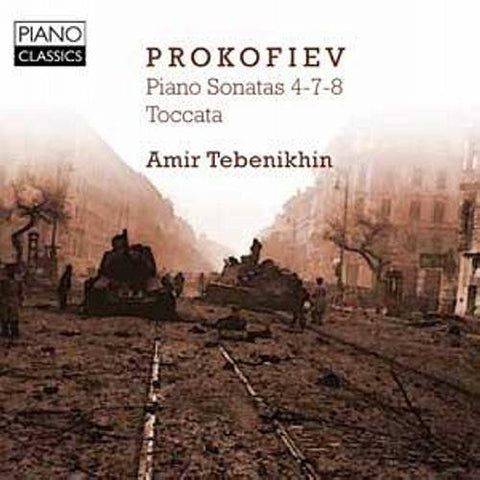 Amir Tebenikhin - Prokofiev/Piano Sonatas 4 7 8 [CD]