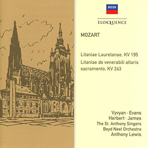 Vyvyan Jennifer - Mozart: Litanies. Kv 195 & 243 [CD]