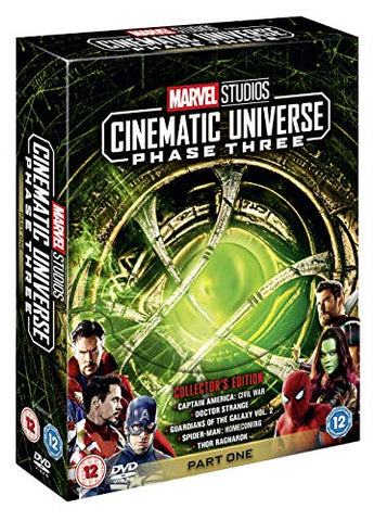Marvel Phase 3 Part 1 Box Set Dvd 5 Disc [DVD]