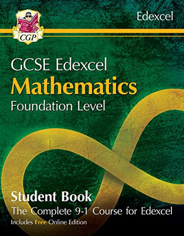 New Grade 9-1 GCSE Maths Edexcel Student Book - Foundation (with Online Edition) (CGP GCSE Maths 9-1 Revision)