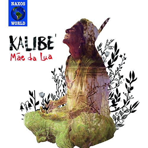 The image is a CD cover featuring a woman surrounded by foliage. Alt text: Woman surrounded by black foliage on a white background.