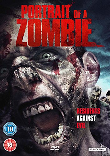 DVD cover with a close-up of a zombie's face and title "Portrait of a Zombie".