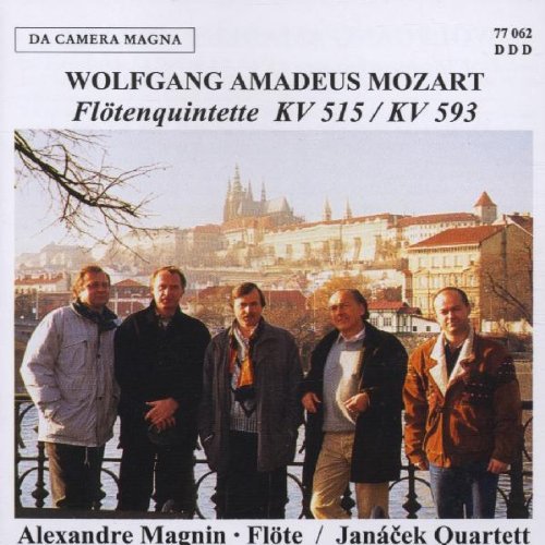 CD cover with five men standing in front of a European cityscape.
