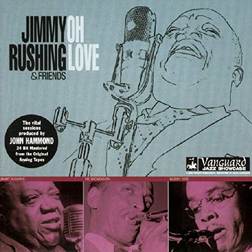 CD case featuring jazz vocalist Jimmy Rushing, likely with album art.