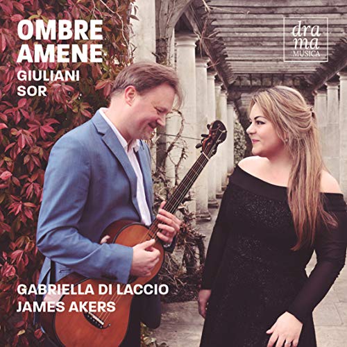 CD album cover featuring a man and woman standing outside a building.