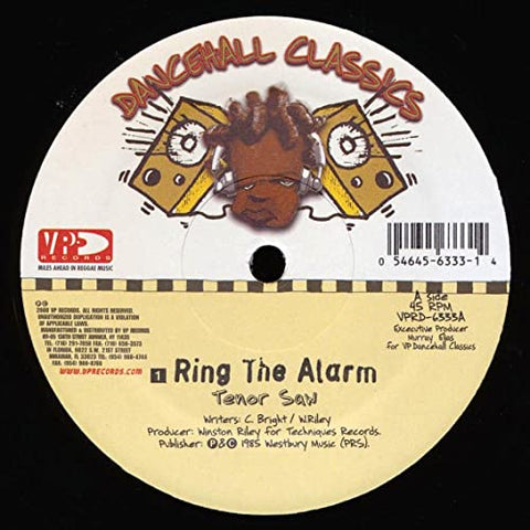 Tenor Saw - Ring The Alarm  [VINYL]