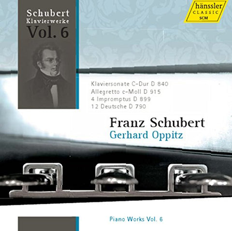 Gerhard Oppitz - Schubert - Piano Works Volume 6 [CD]