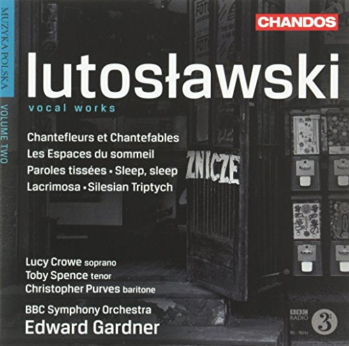 A CD cover featuring a black-and-white alleyway image with white text and logos.