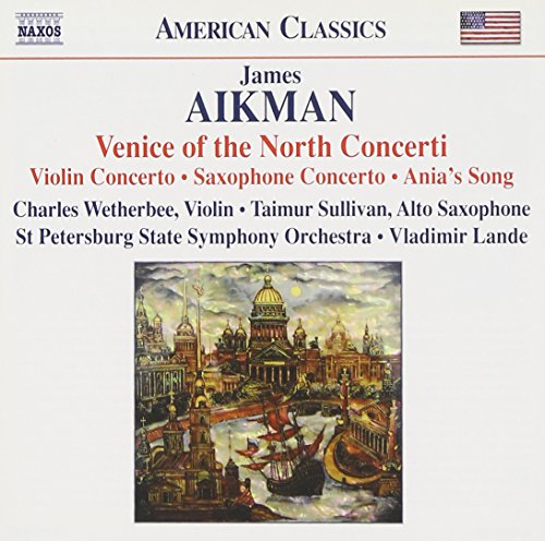 "CD cover featuring a painting of ships in a harbor with cityscape."