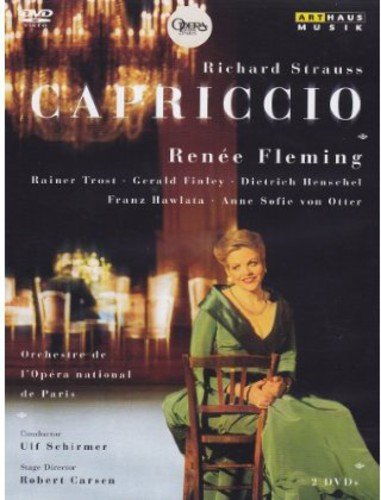 DVD cover featuring a woman in green dress sitting on a wooden chair.
