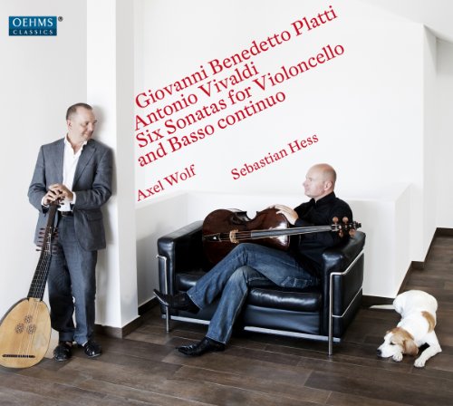Sebastian Hessaxel Wolf - Platti/ Vivaldi: Six Sonatas Cello/ Continuo [CD]