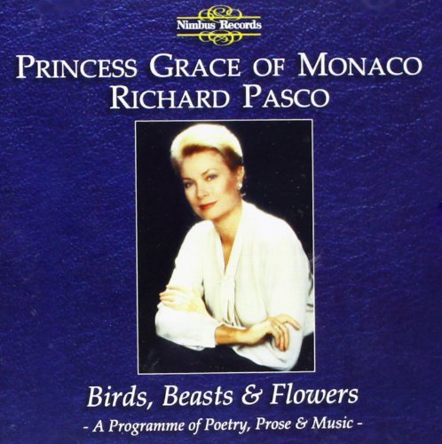 CD cover with Princess Grace of Monaco's portrait on a blue background.