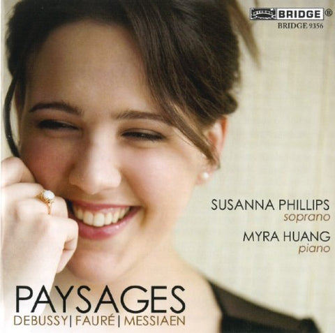 Susanna Phillipsmyra Huang - Paysages/ French Songs [CD]