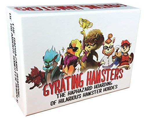 Squizzas! SQ-229 Gyrating Hamsters Card Game: Original Versio