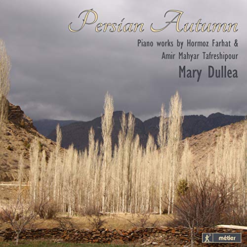 CD cover featuring a landscape with trees and mountains under a cloudy sky.