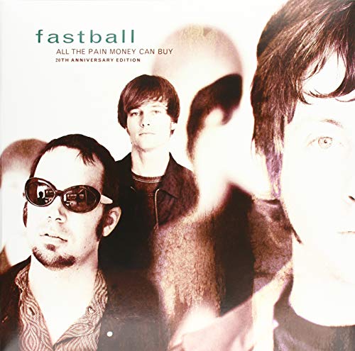 "Album cover featuring a sepia-toned image of three men with blurred faces."