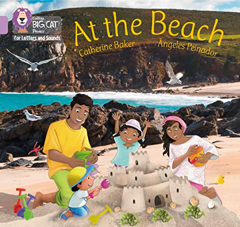 At the Beach: Band 00/Lilac (Collins Big Cat Phonics for Letters and Sounds)